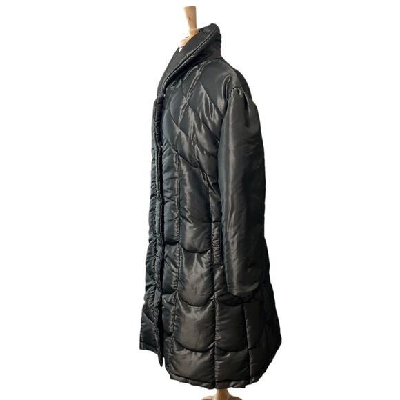 COMFY Puffer Winter Coat Womens 18 Duck Down Long Trench Jacket Made in USA - Picture 2 of 8